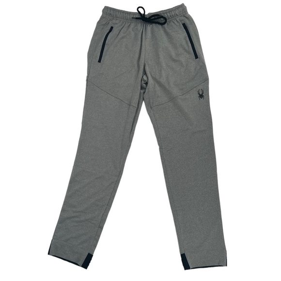 NWT Spyder Active Gray Black Jogger Pants Size Small Men’s - Picture 1 of 8